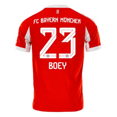 Fotballdrakt Herre Bayern Munich Sacha Boey #23 Hjemmedrakt 2025-26 Kortermet Fotballdrakt Herre Bayern Munich Sacha Boey #23 Hjemmedrakt 2025-26 Kortermet